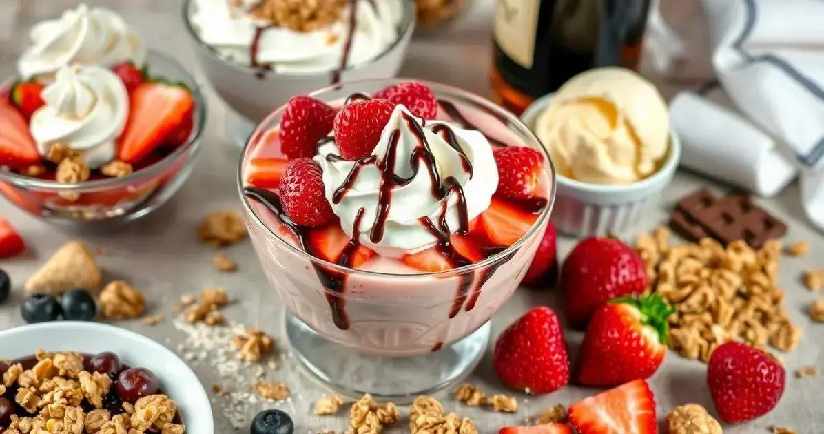Sugestões de Acompanhamentos para o Pavê de Morango