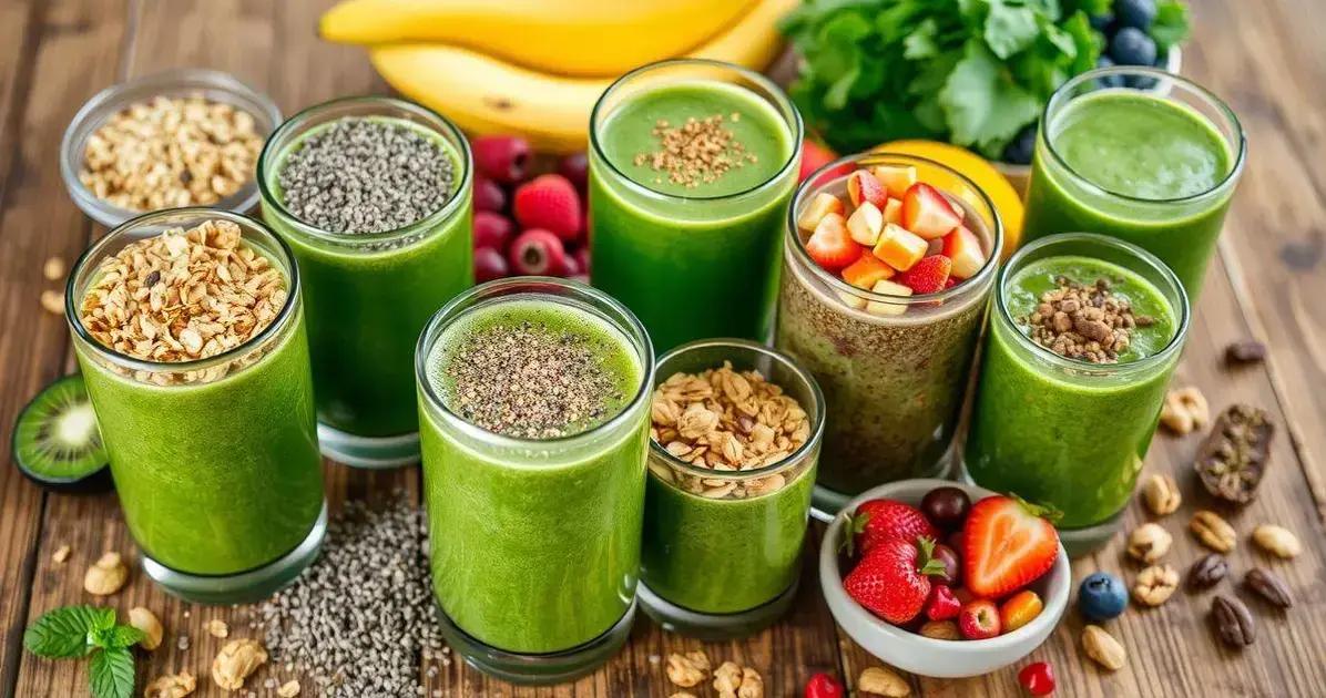 Sugestões de Acompanhamentos para Smoothie Verde