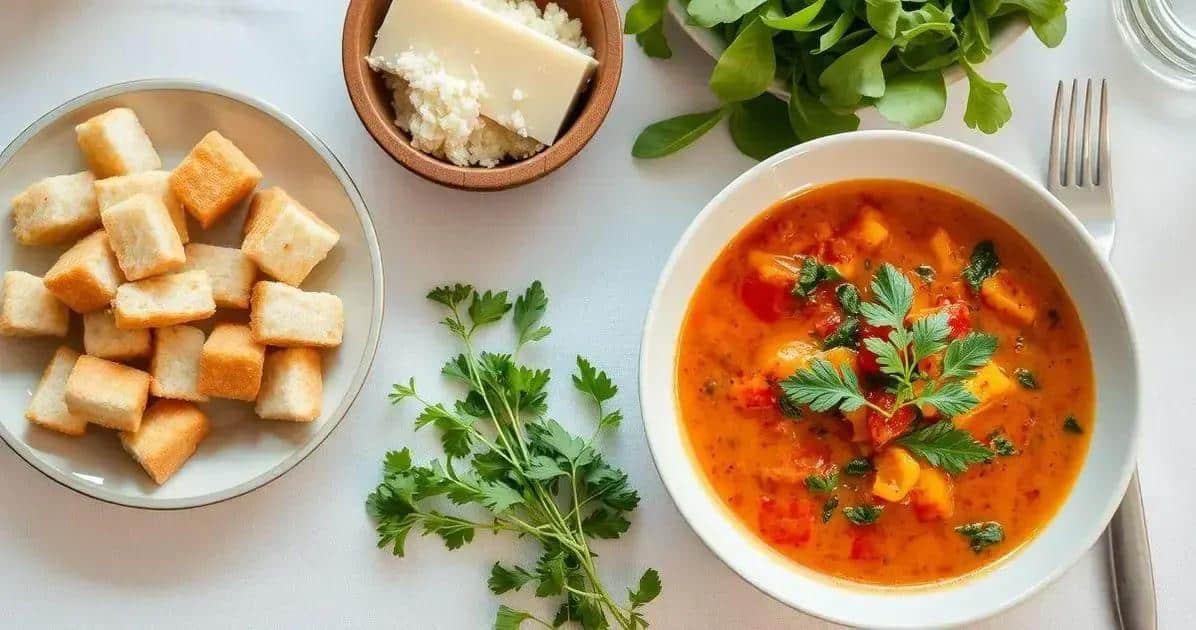Sugestões de Acompanhamentos para Sopa Toscana