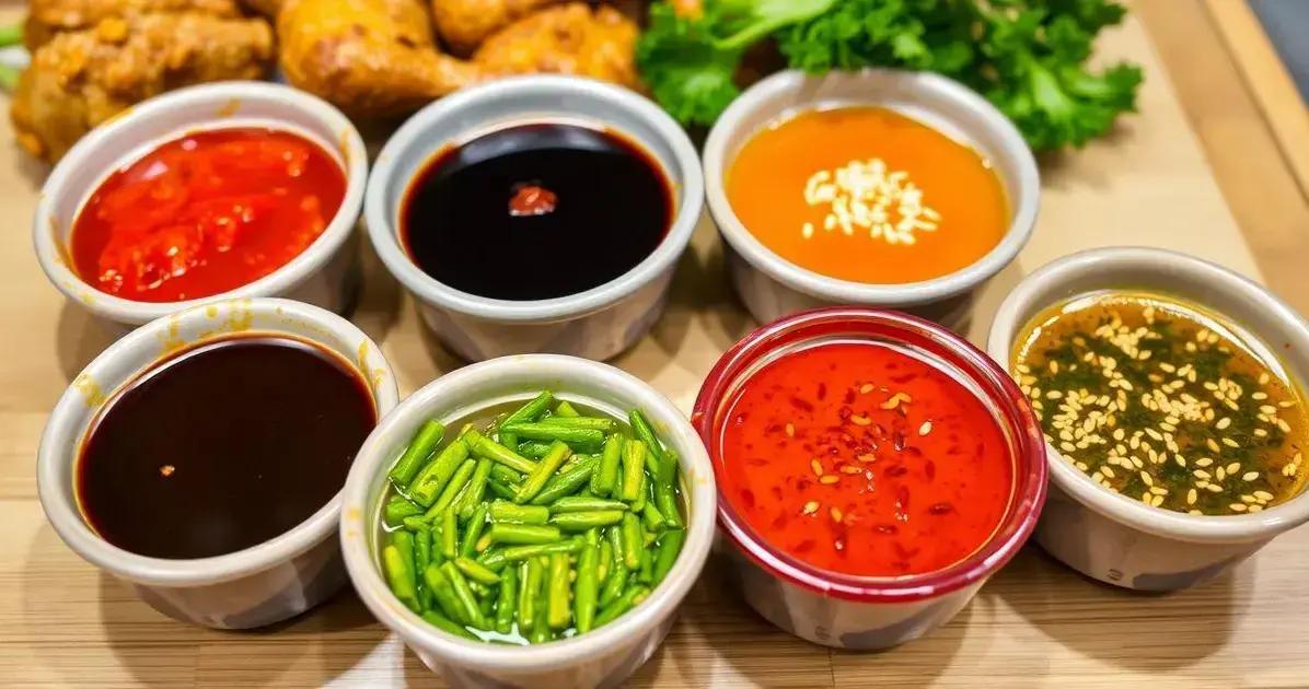 Sugestões de Molhos para Yangnyeom Chicken