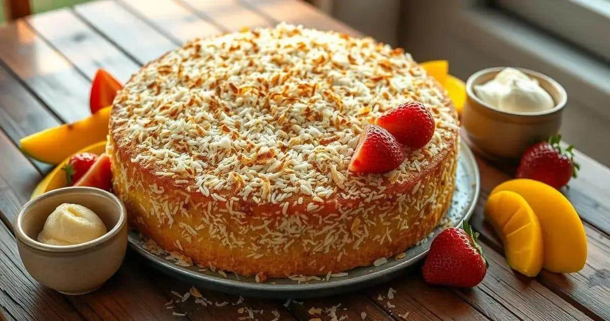 Sugestões para Servir o Bolo de Aipim
