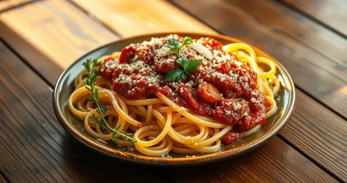 Tagliatelle com Ragù: Aprenda a Preparar Este Clássico Italiano em Casa