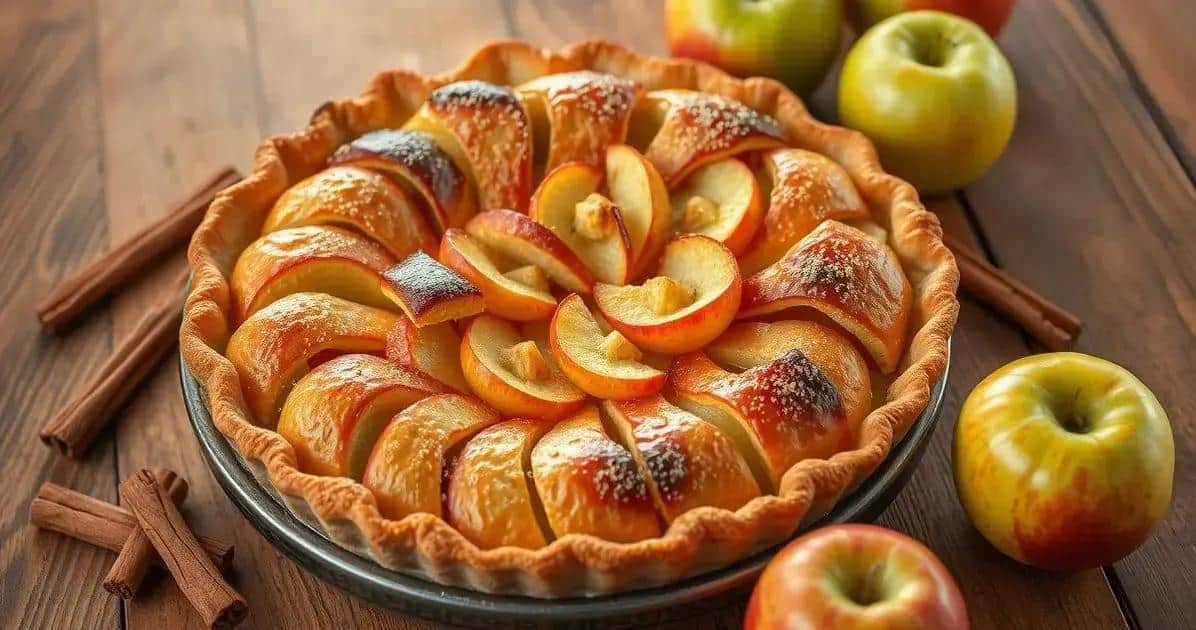 Torta de Maçã: A sobremesa irresistível que vai surpreender seu paladar!
