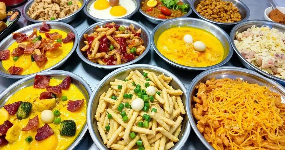 Variações da receita de Farofa de Ovo