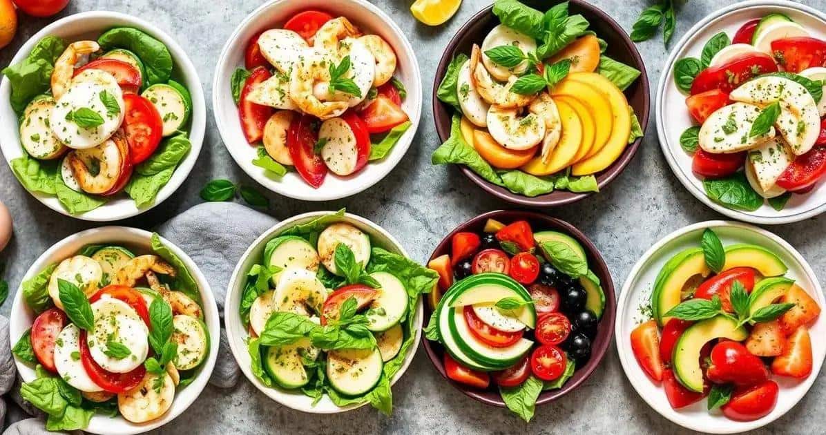 Variações da Receita de Salada Caprese