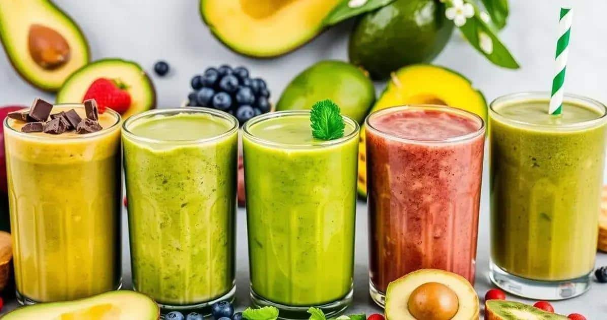 Variações da Receita de Smoothie de Abacate