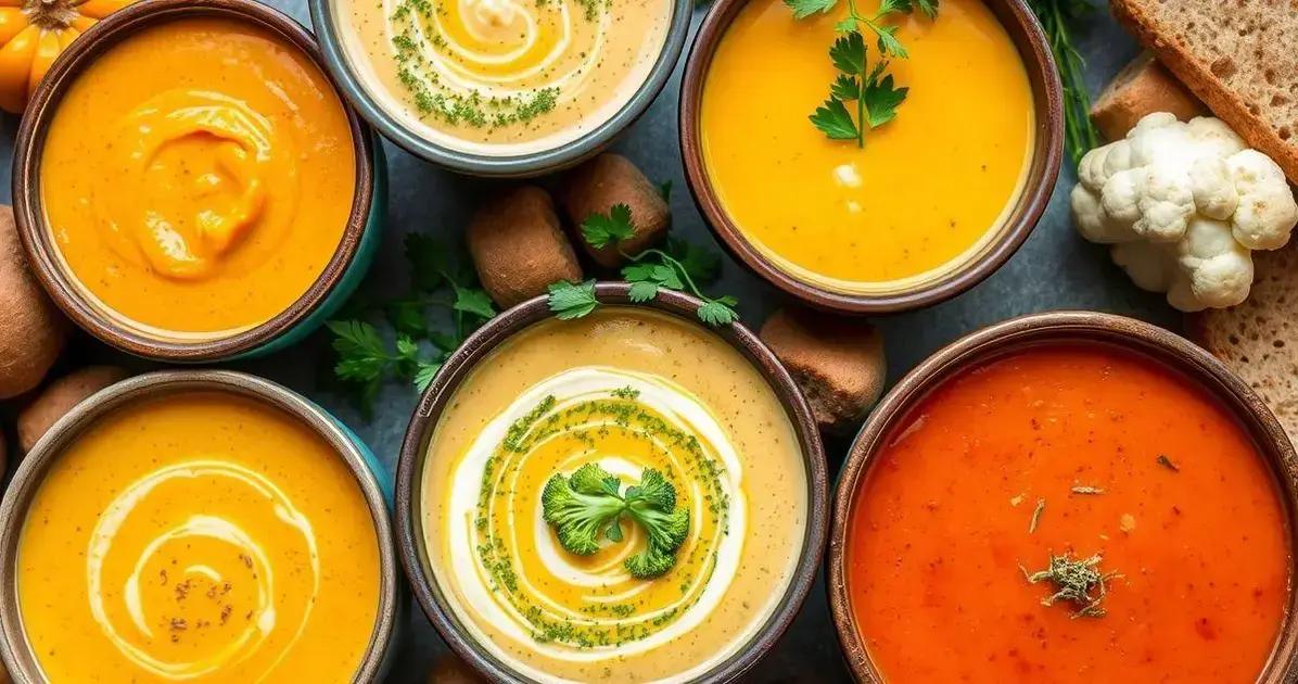 Variações da Receita de Sopa Cremosa