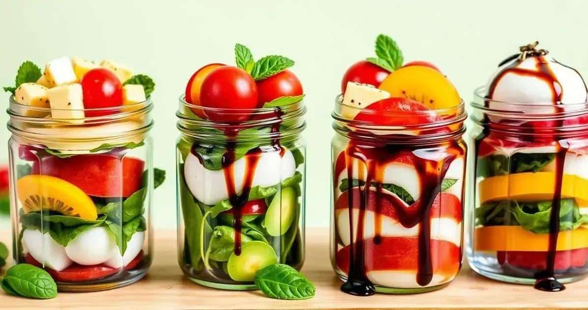 Variações da Salada Caprese