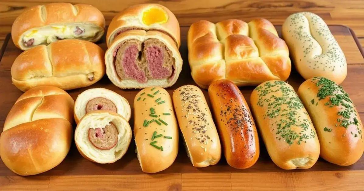 Variações de Receitas com Pão e Linguiça