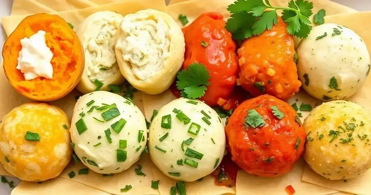 Variações do Bolinho de Bacalhau