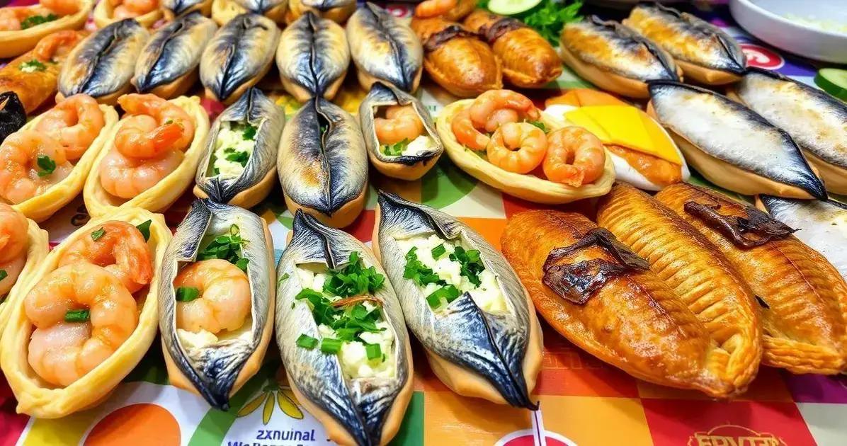 Variações do Pastel de Peixe