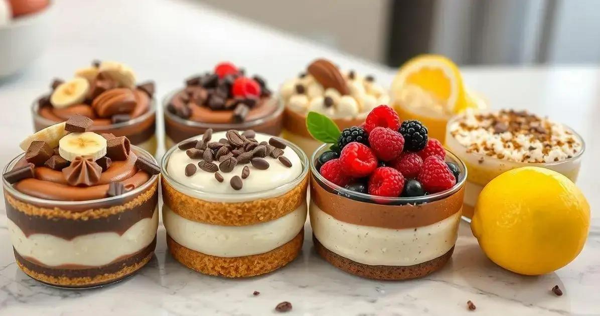 Variações do Pavê Rápido e Cremoso