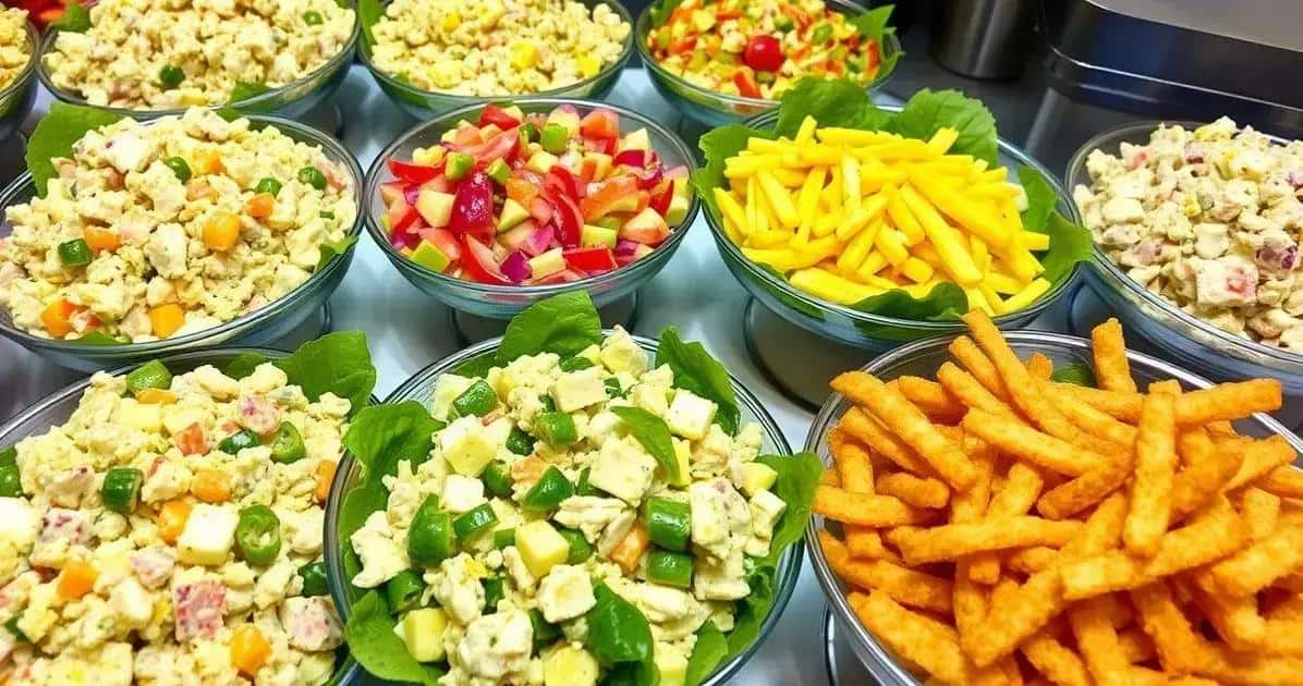 Variações do Salpicão de Frango