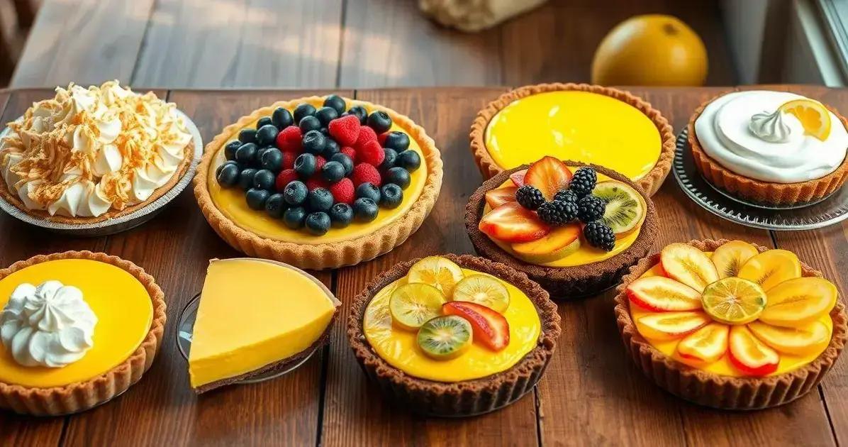 Variantes da Torta de Limão Fácil
