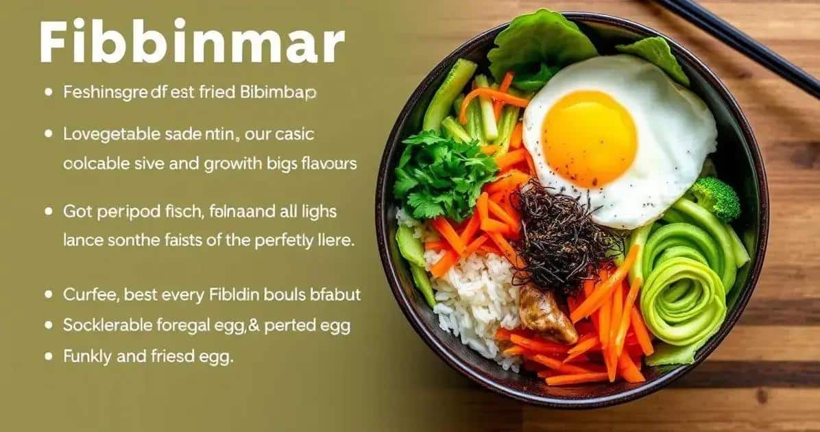 Dicas para aperfeiçoar Seu Bibimbap