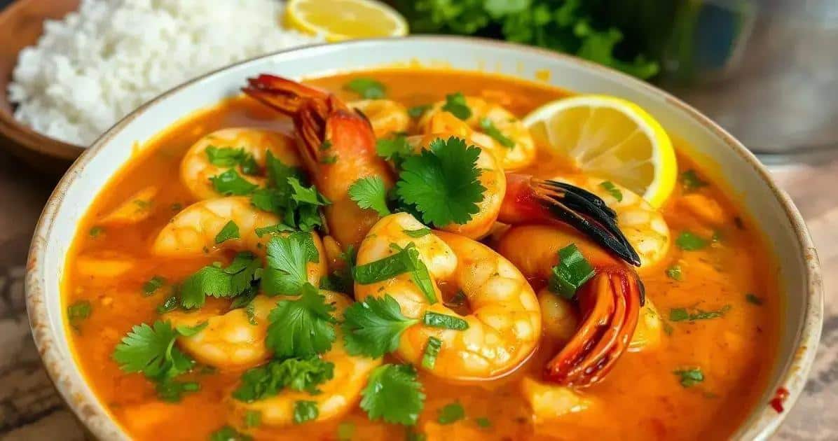 Ensopado de Camarão: Uma Receita Irresistível para Você Experimentar Hoje