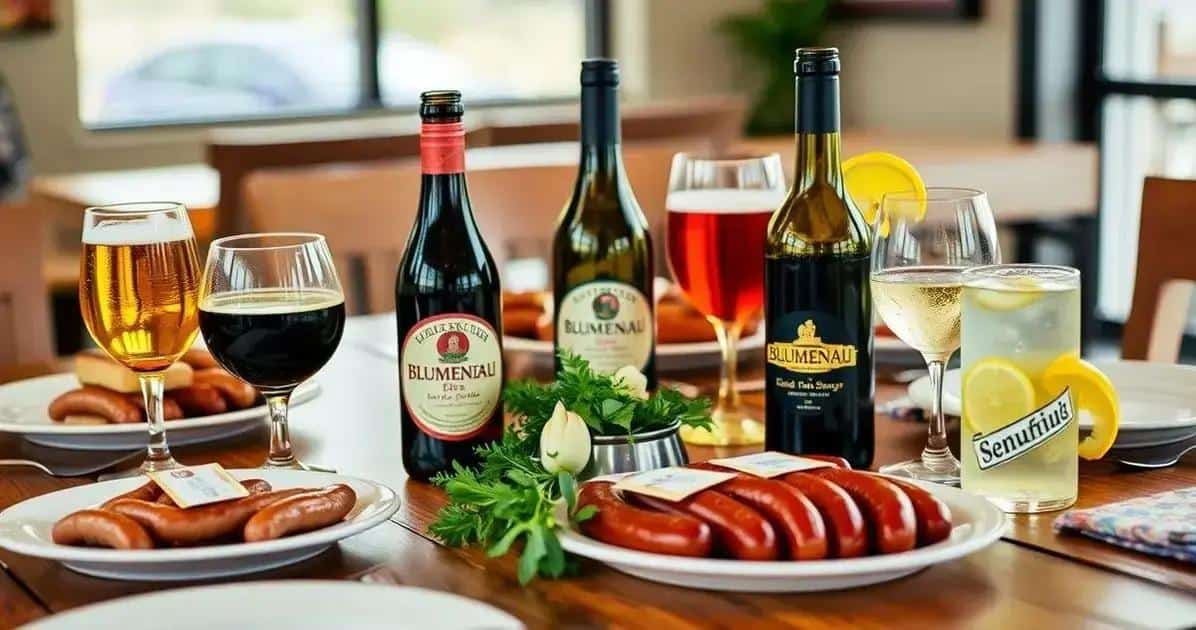 Harmonização com Bebidas para Linguiça Blumenau