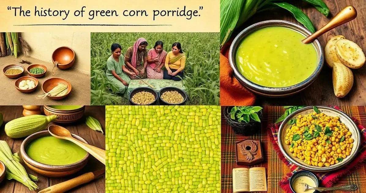 História do Mingau de Milho Verde