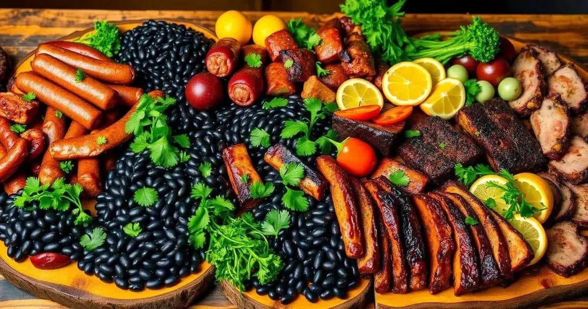 Ingredientes da Feijoada Maranhense