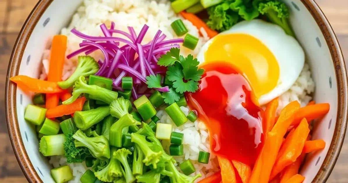 Ingredientes da Receita de Bibimbap