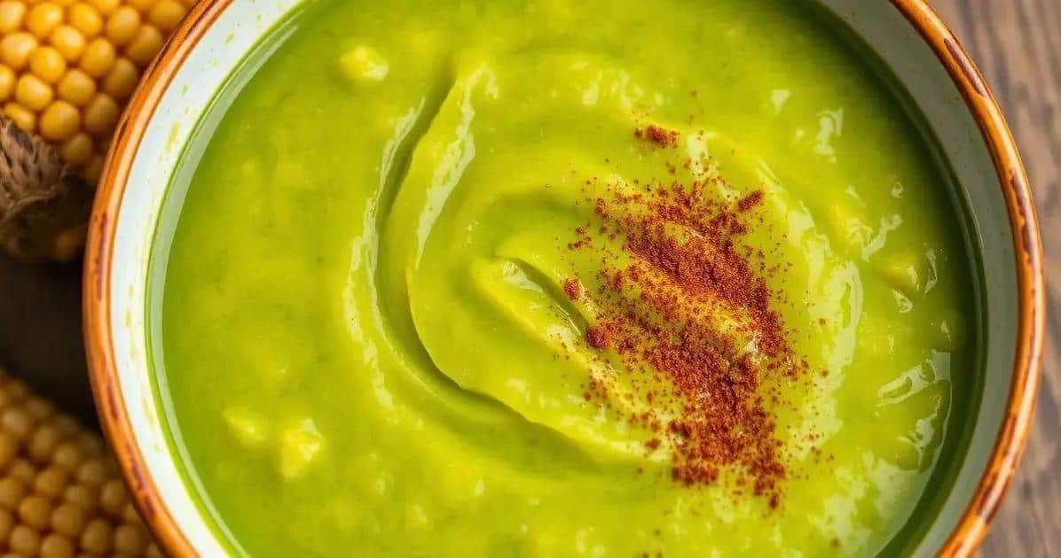 Ingredientes do Mingau de Milho Verde