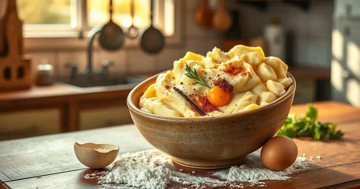 Ingredientes do Nhoque de Frigideira Rápido