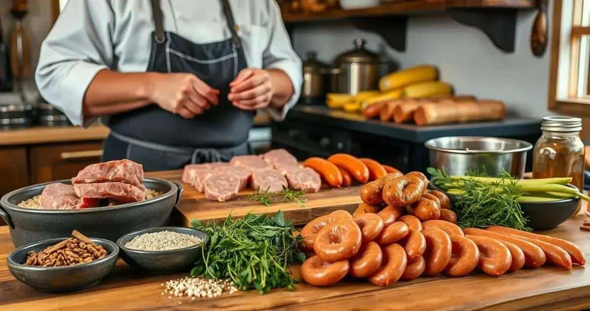 Método de Preparação da Linguiça
