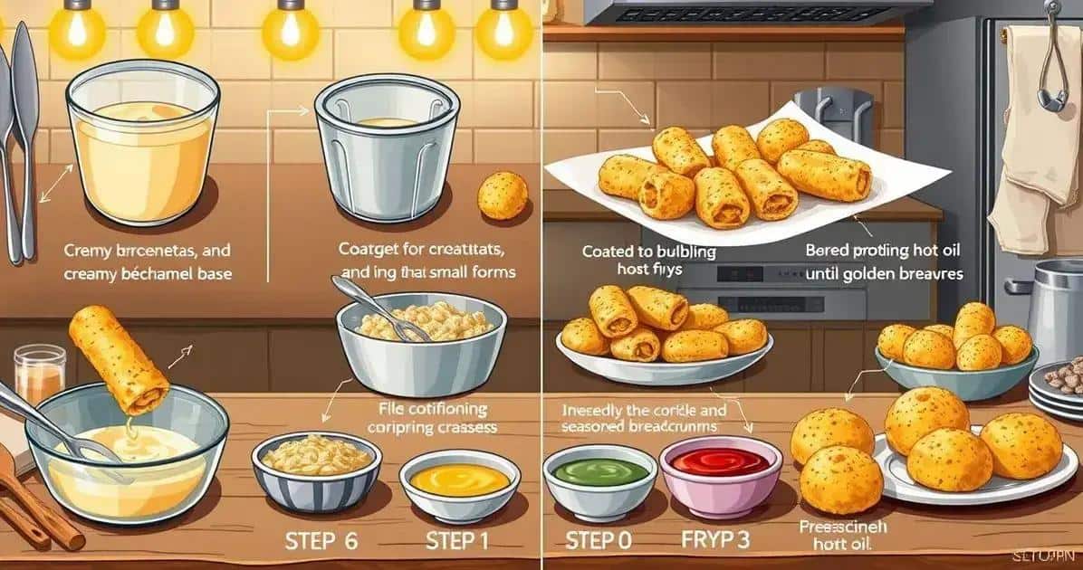 Método de Preparo das Croquetas