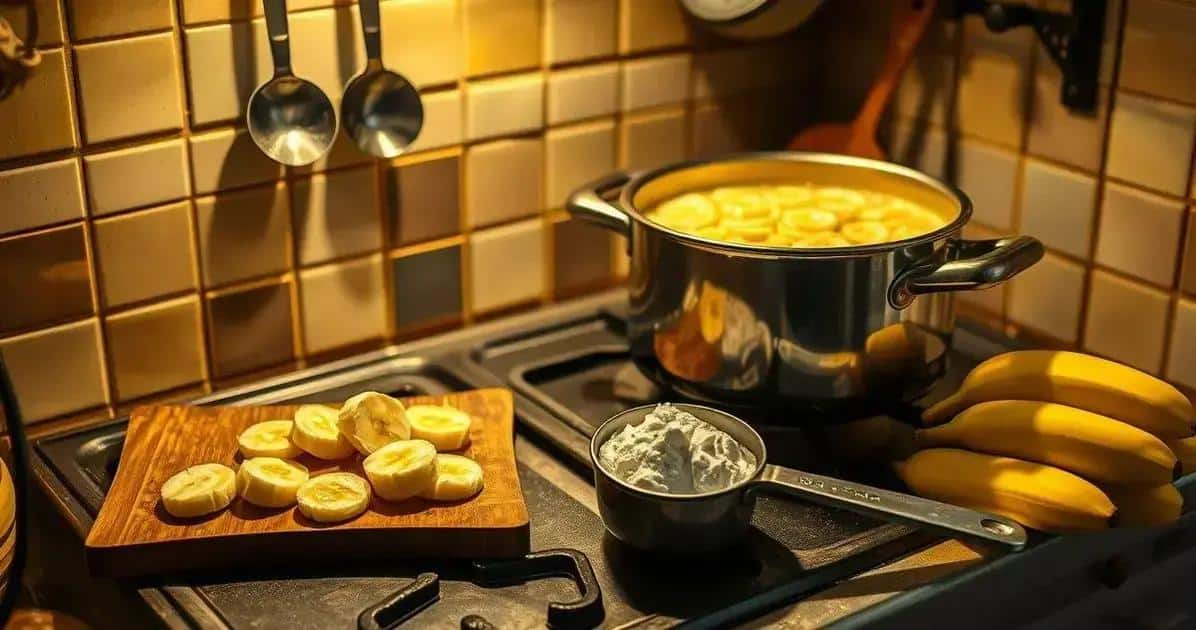 Modo de Preparo do Mingau de Banana-da-Terra