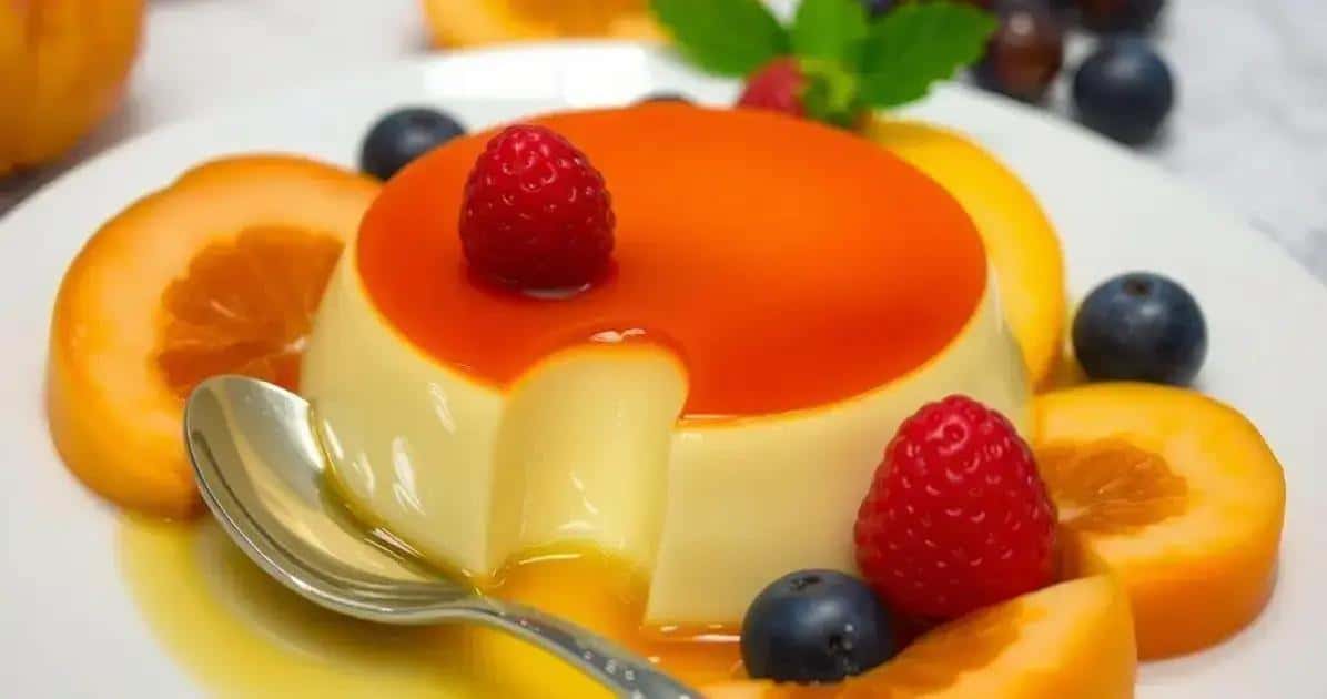 Pudim rápido sem forno: Experimente essa delícia cremosa em minutos!