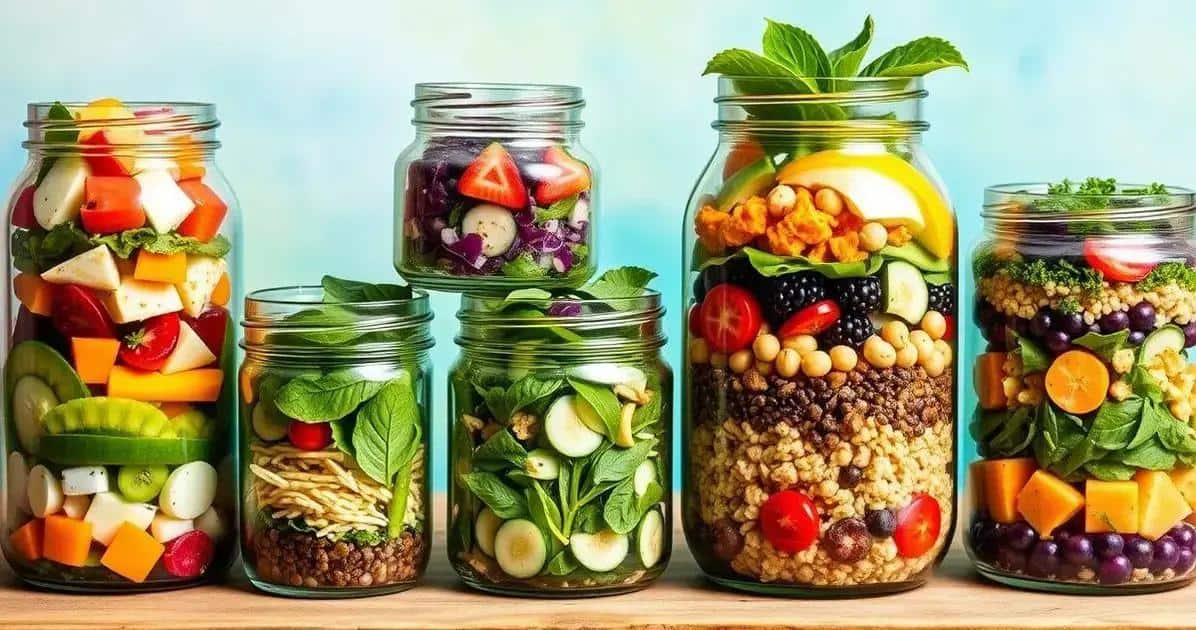 Salada de Pote: Combinações Criativas
