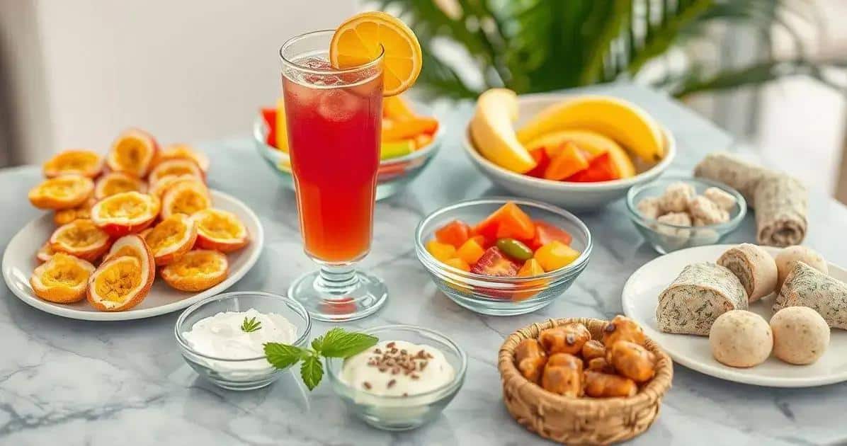 Sugestões de Acompanhamentos para o Suco