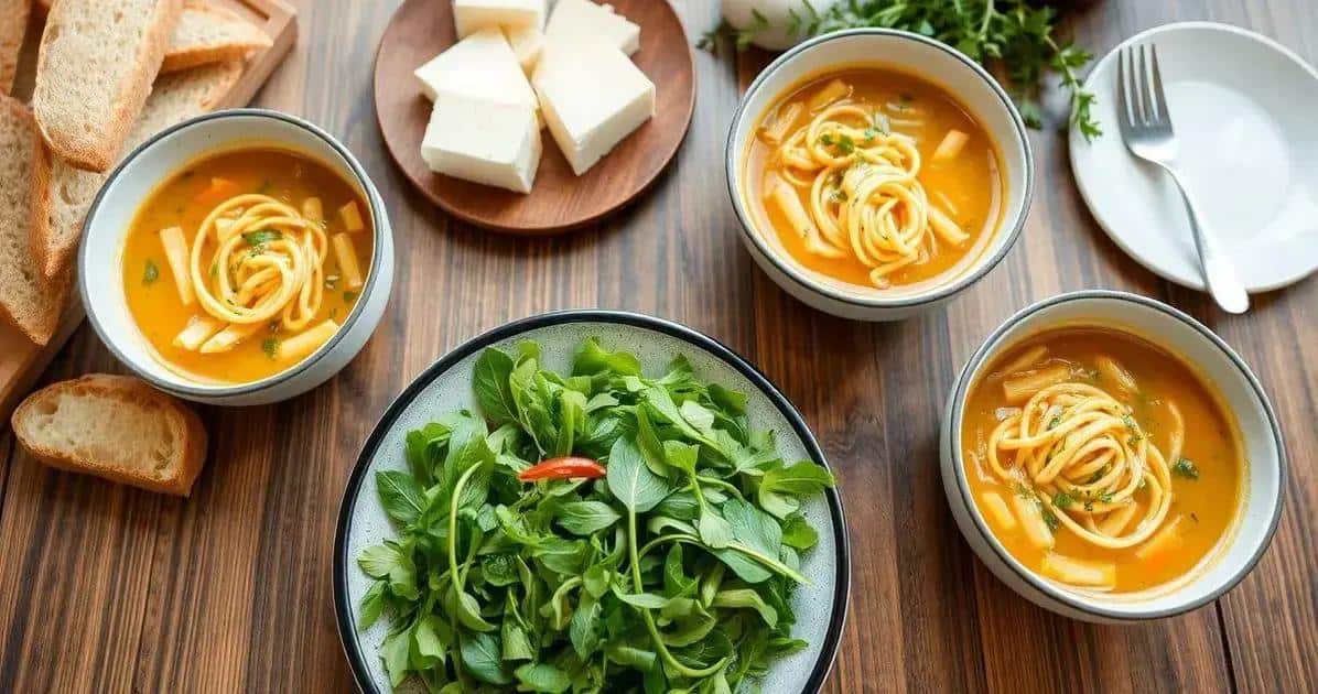 Acompanhamentos Ideais para Sopa de Capeletti