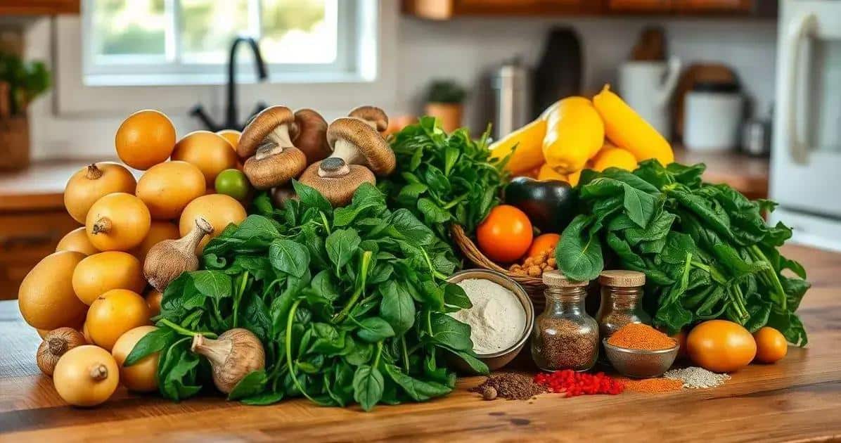 Batatas e Outros Ingredientes do Ratatouille