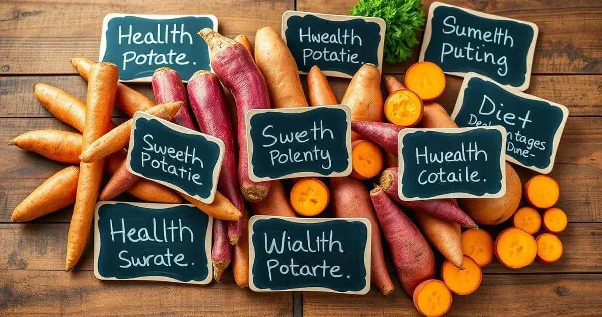 Benefícios da Batata Doce para a Saúde