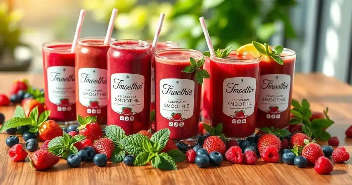 Benefícios do Smoothie de Frutas Vermelhas