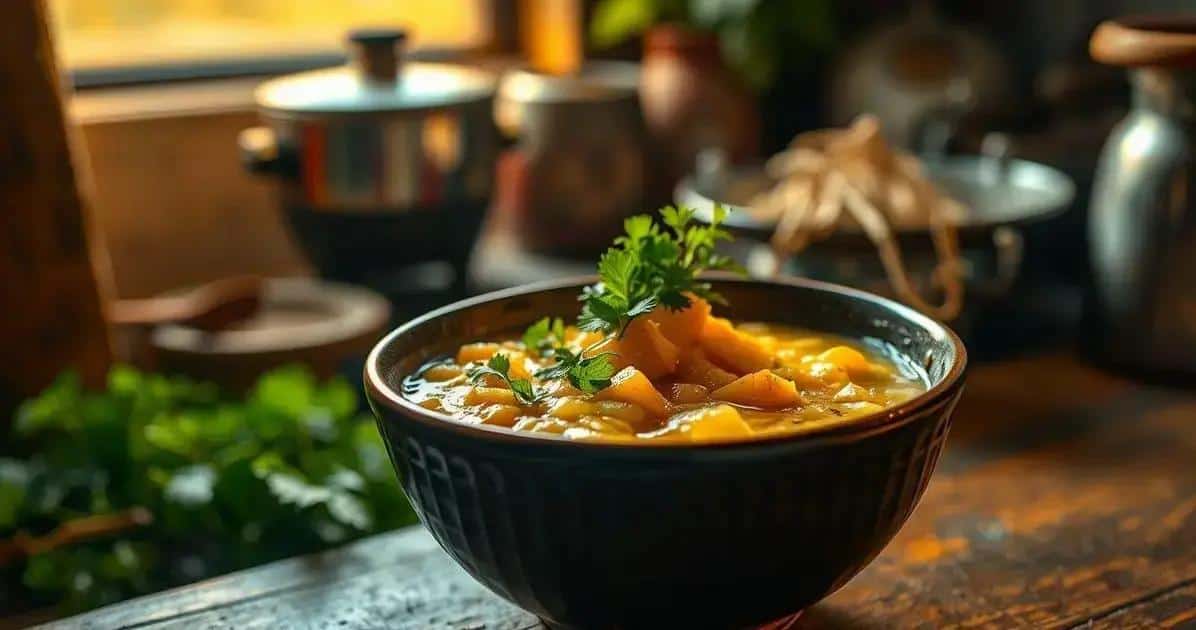 Caldo de Inhame: Descubra o Sabor e a Conforto deste Prato Tradicional