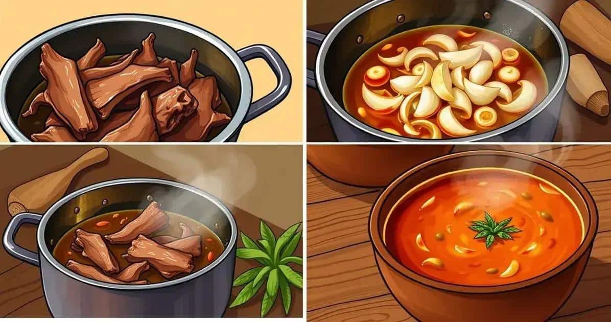 Como preparar o Caldo de Mocotó