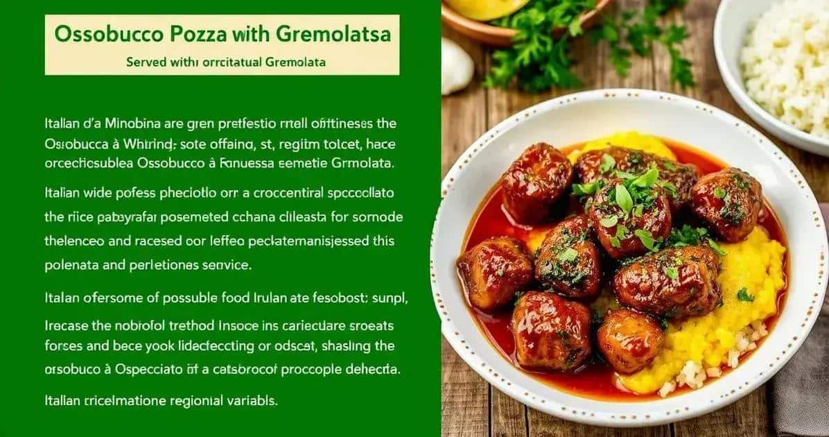 Curiosidades sobre o Ossobuco à Milanesa