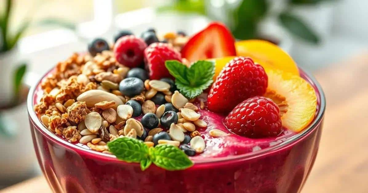 Dicas para Personalizar seu Smoothie de Frutas Vermelhas