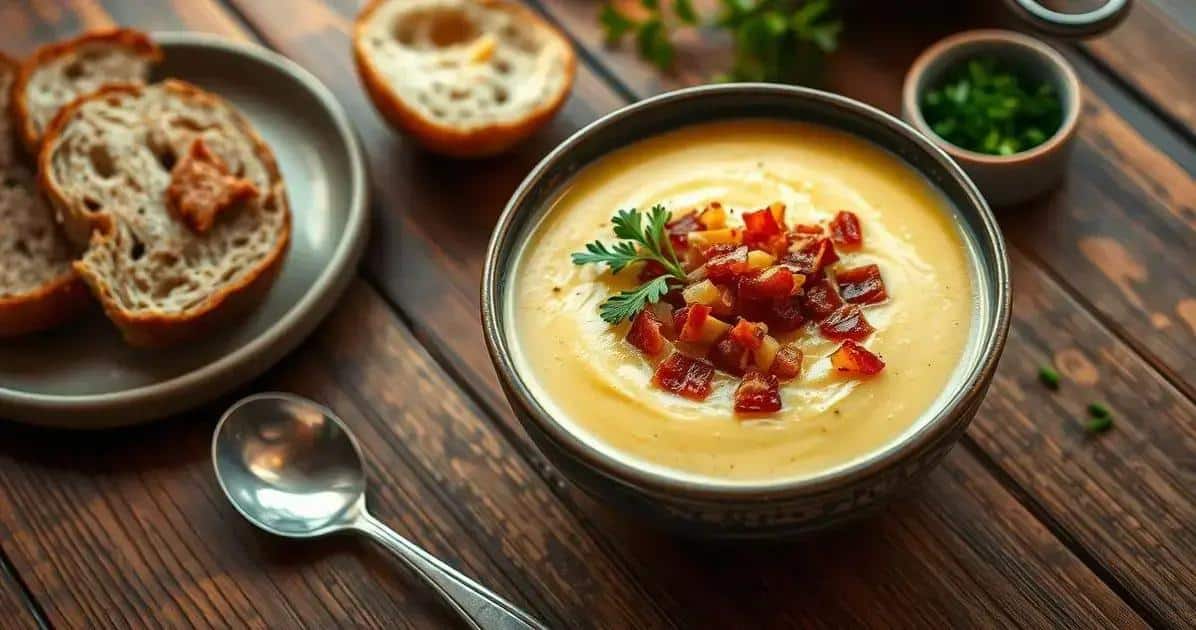 Dicas para um Creme de Batata com Bacon Perfeito