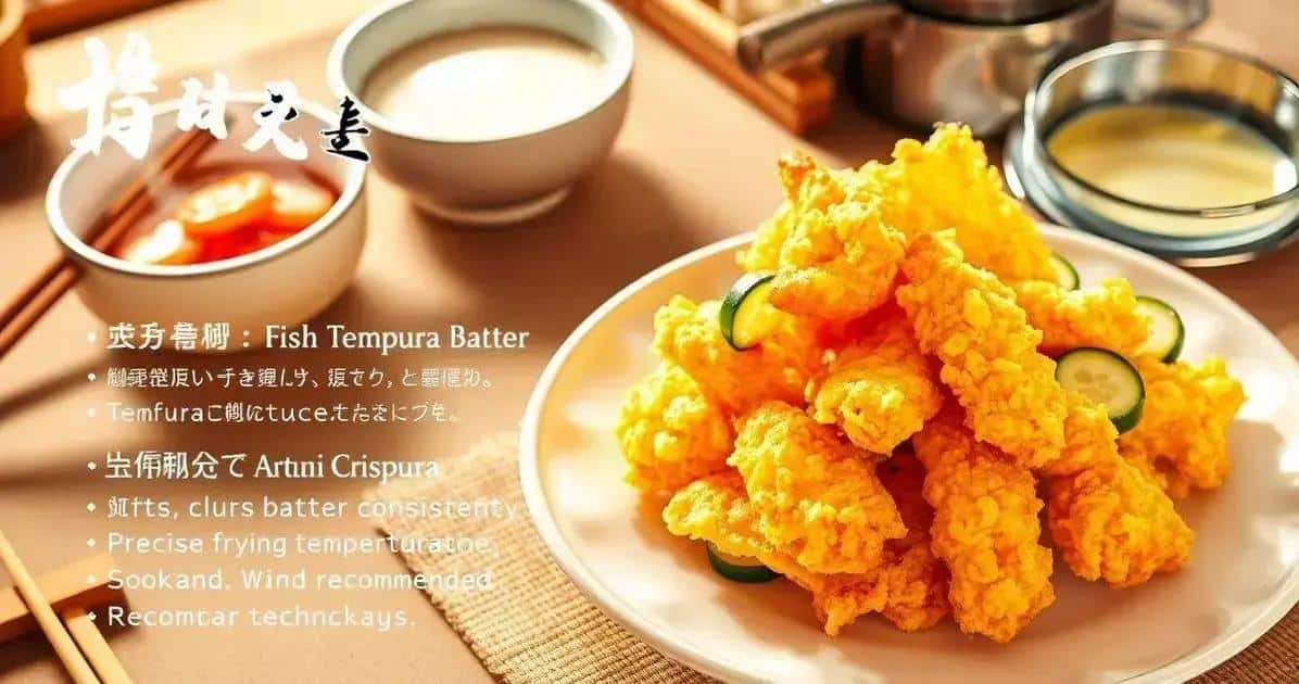Dicas para um Tempurá Crocante