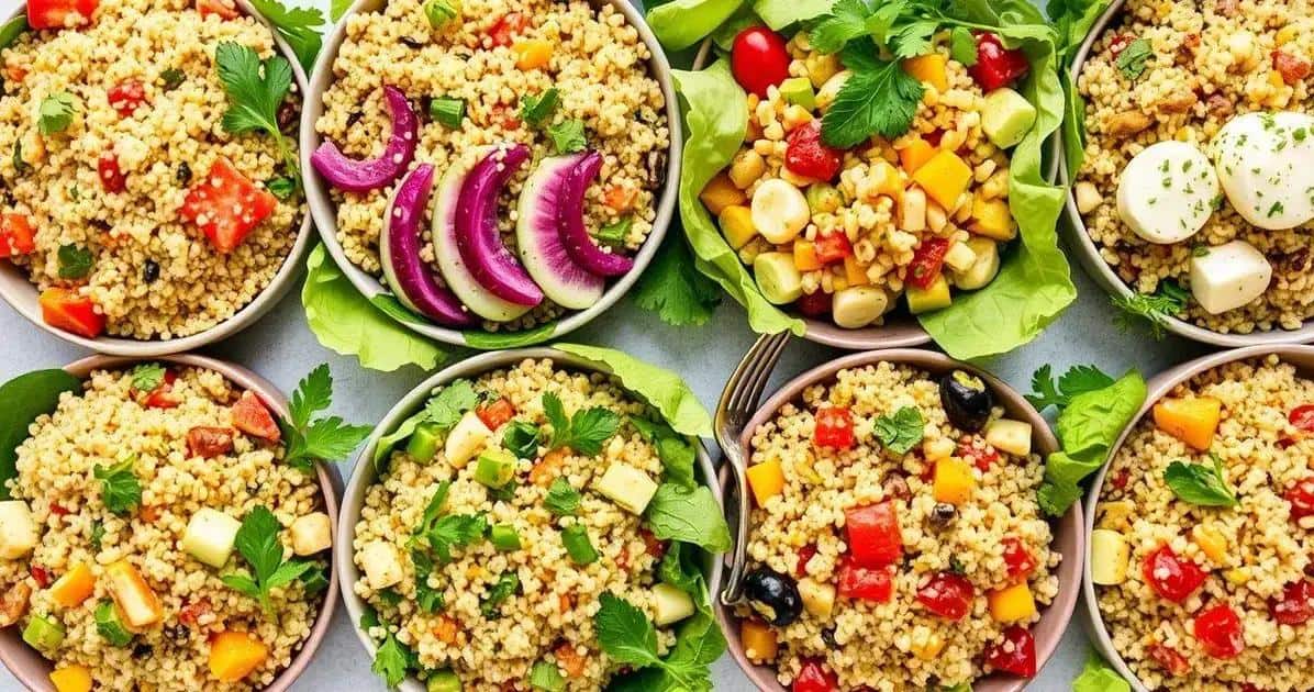 Dicas para Variar sua Salada de Quinoa