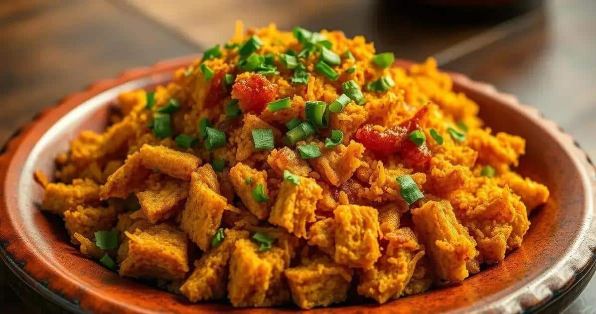 Farofa Crocante Fácil: A Receita Perfeita Para Acompanhar Seus Pratos