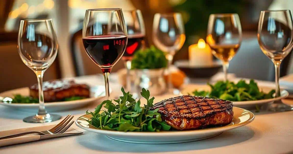 Harmonização de Vinhos com Bisteca à Fiorentina
