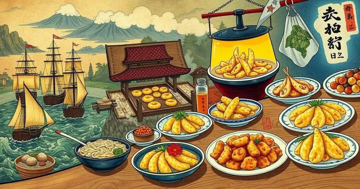 História e Origem do Tempurá