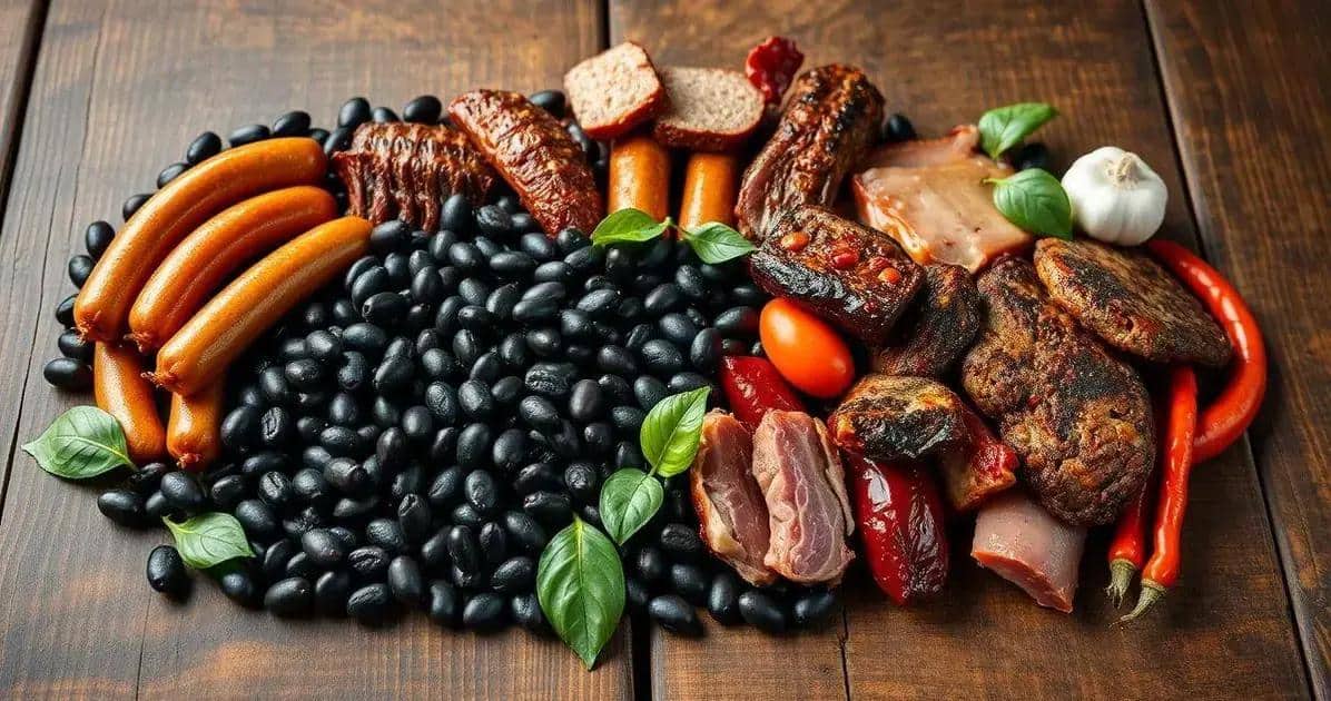 Ingredientes da Feijoada Gaúcha