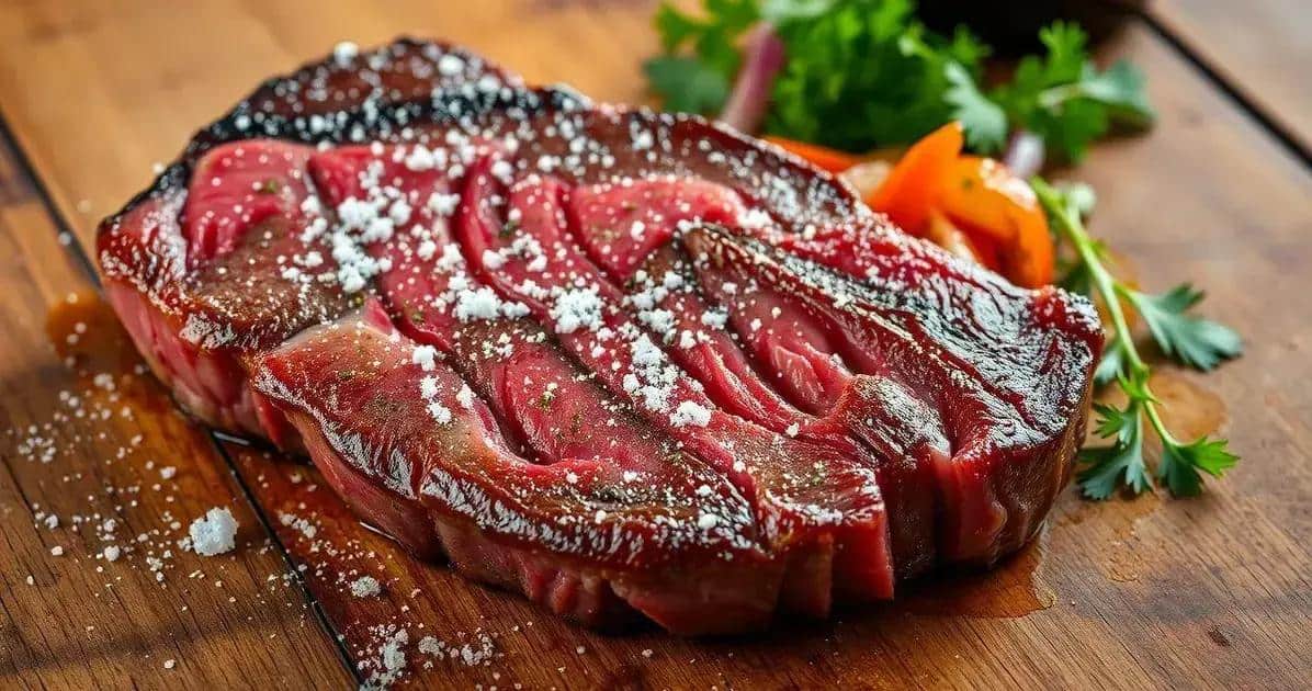 Ingredientes da Picanha na Brasa