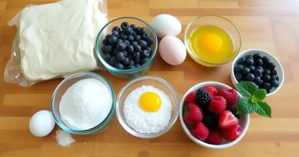 Ingredientes da Receita de Mille-Feuille