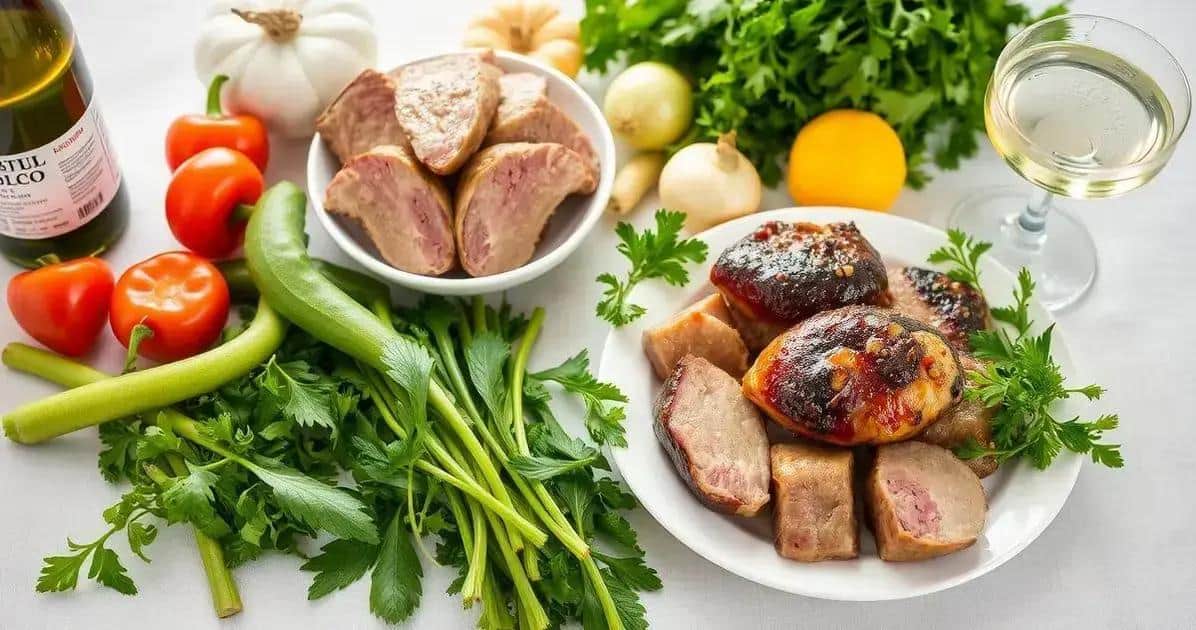 Ingredientes da Receita de Ossobuco à Milanesa